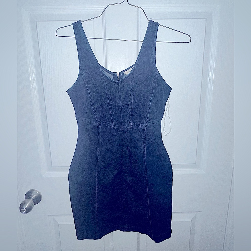 denim dress NWT